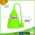 water drop tea bag, silicone tea infuser, silicone tea bag in water drop shape